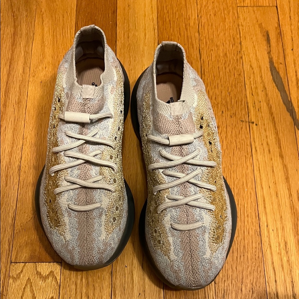 Yeezy Multicolor Knit Sneakers